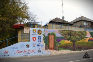 Pictura murală pe o suprafață de aproximativ 1.000 de metri pătrați - punct de atracție pentru municipiul Cahul
