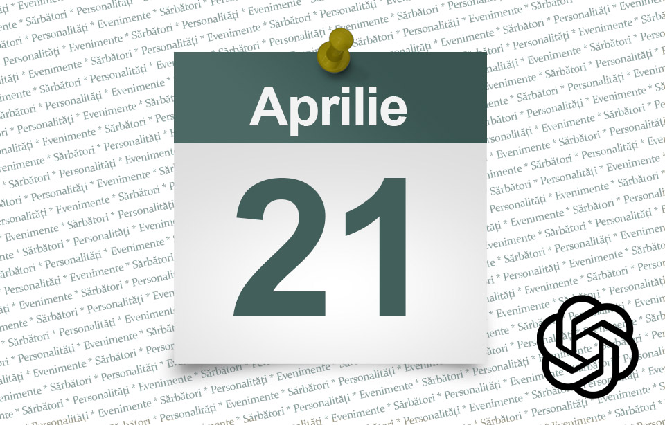 Сhintesenţa сelor mai importante evenimente, sărbători naționale, internaționale și religioase, personalități legate de ziua de azi.