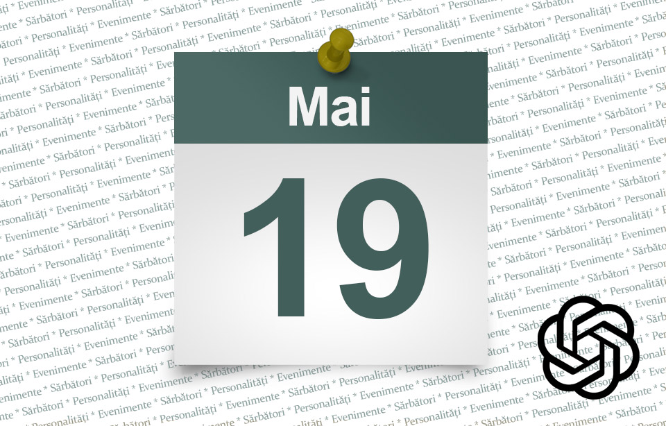 Сhintesenţa сelor mai importante evenimente, sărbători naționale, internaționale și religioase, personalități legate de ziua de azi.