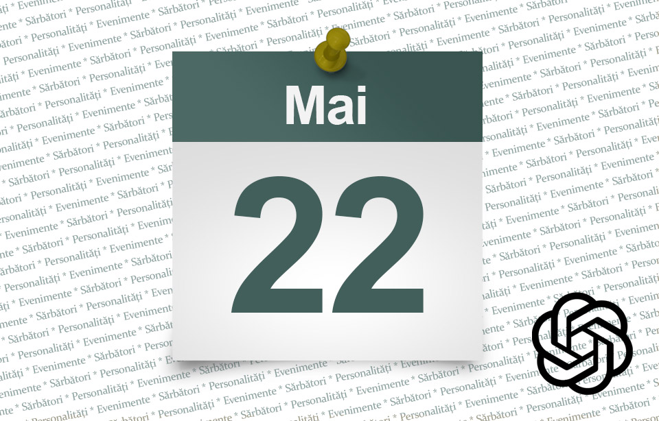 Сhintesenţa сelor mai importante evenimente, sărbători naționale, internaționale și religioase, personalități legate de ziua de azi.